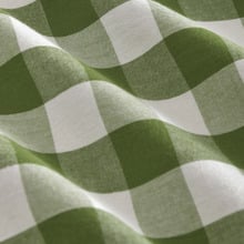Sierra Yarn-Dyed Gingham Washed Cotton European Pillowcases (Set of 2)